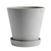 Hay flowerpot XXL grey