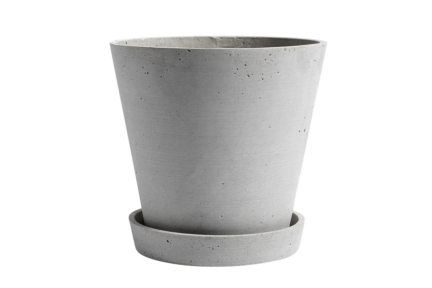 Hay flowerpot XXL grey